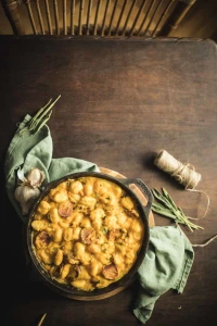 Gnocchi mit cremiger Kürbissauce