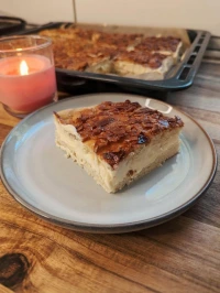 Veganer Bienenstich