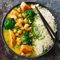 Süßkartoffel-Curry