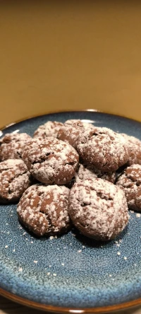 Nussnougatcreme-Crinkle-Cookies