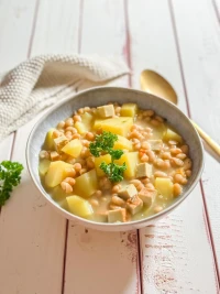 Rezeptbild: Schnelle Bohnensuppe